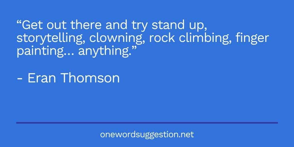 One Word Suggestion: Balance 2 one word suggestion balance