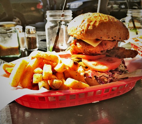 Tripod Chicken Burger Review Food Critic HolyCluck Holy Cluck Sandwich Chook Eran Thomson