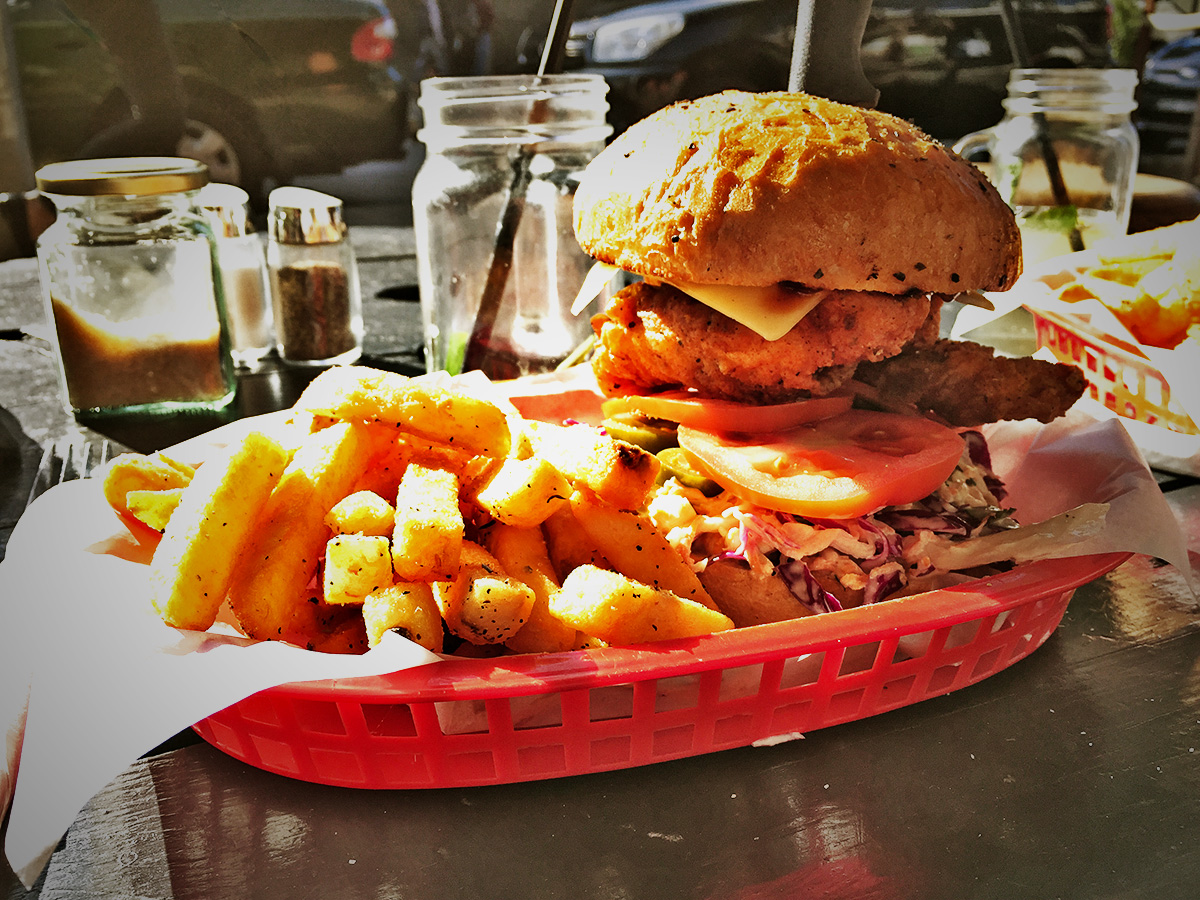Tripod Chicken Burger Review Food Critic HolyCluck Holy Cluck Sandwich Chook Eran Thomson