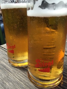 Burger reviews at Holy Cluck Steigl Ale