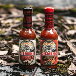 Holy Cluck chicken burger blog Diemen's Hot Sauce Sponsored Post