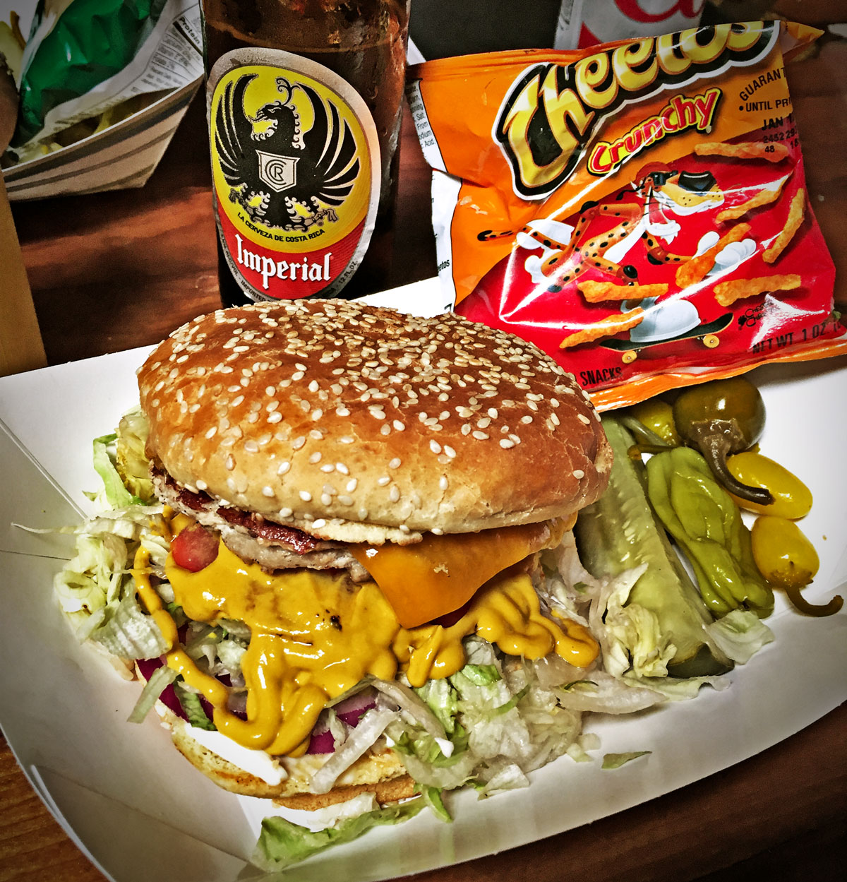 Hinano Cafe, Venice, Marina Del Rey, CA, Chicken Burger Review Food Critic HolyCluck Holy Cluck Sandwich Chook Eran Thomson