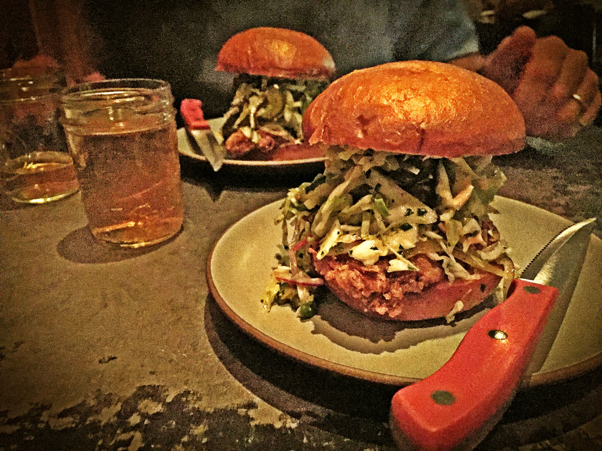 Son of a Gun Chicken Sandwich Review Los Angeles Chicken Burger Review Food Critic HolyCluck Holy Cluck Sandwich Chook Eran Thomson