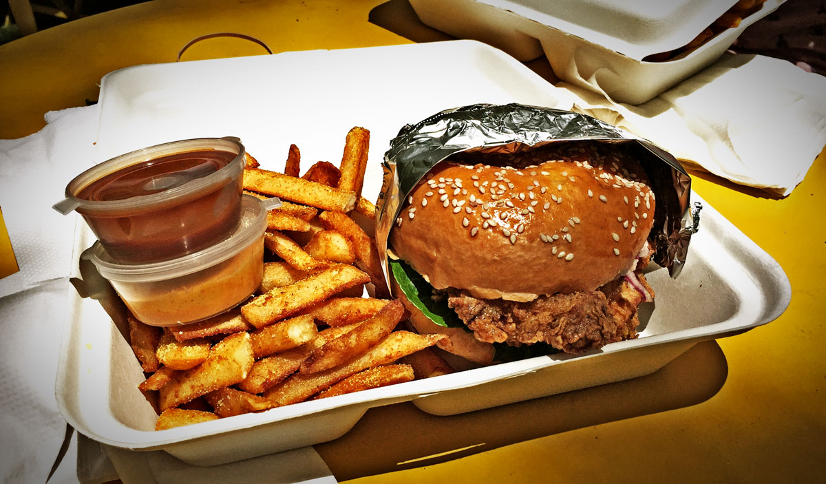 North Burger Fried Chicken Burger Sandwich Review Fourth Chicken Burger Review Food Critic HolyCluck Holy Cluck Sandwich Chook Eran Thomson