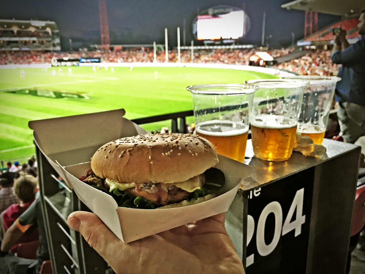 Bells Burgers Spotless Stadium Portuguese Chicken Burger Review, Chicken Burger Review Food Critic HolyCluck Holy Cluck Sandwich Chook Eran Thomson