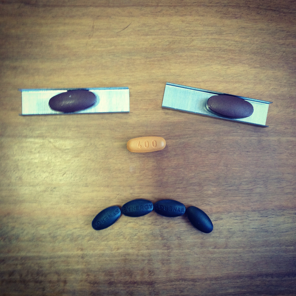 Pill Face- Pills with Personality™ by Eran Thomson / Find them all at http://PillFace.com