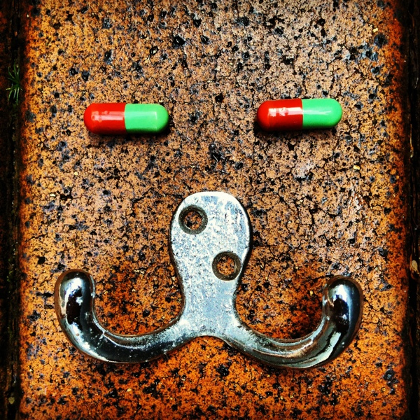 Pill Face- Pills with Personality™ by Eran Thomson / Find them all at http://PillFace.com