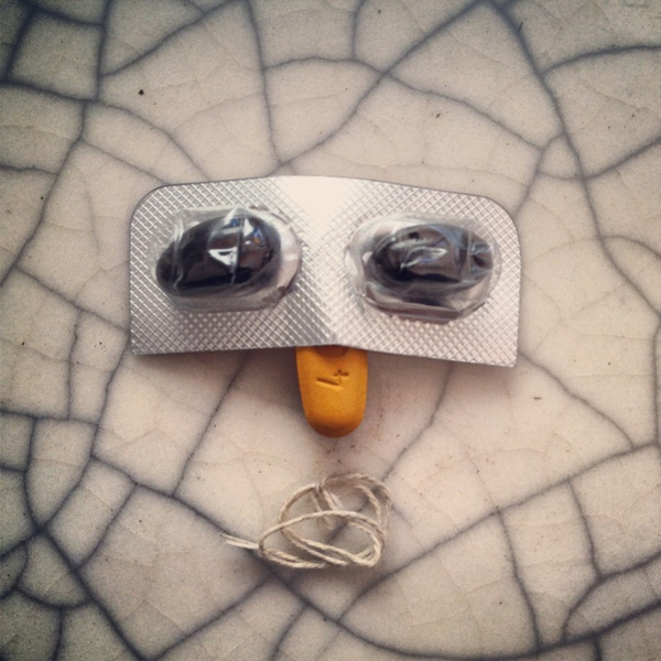 Pill Face- Pills with Personality™ by Eran Thomson / Find them all at http://PillFace.com