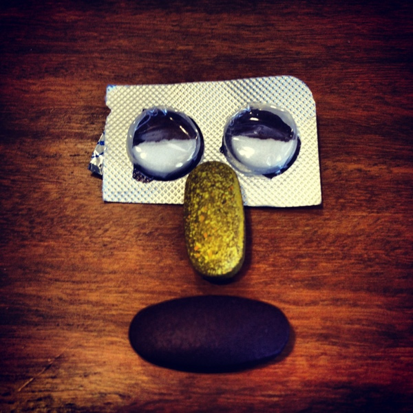 Pill Face- Pills with Personality™ by Eran Thomson / Find them all at http://PillFace.com