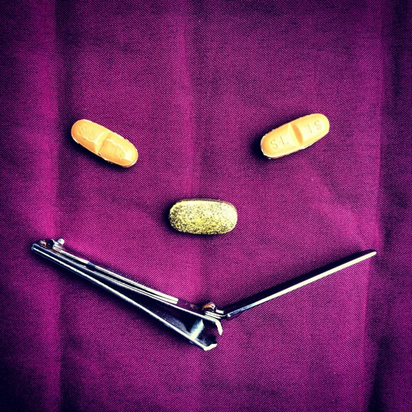 Pill Face- Pills with Personality™ by Eran Thomson / Find them all at http://PillFace.com