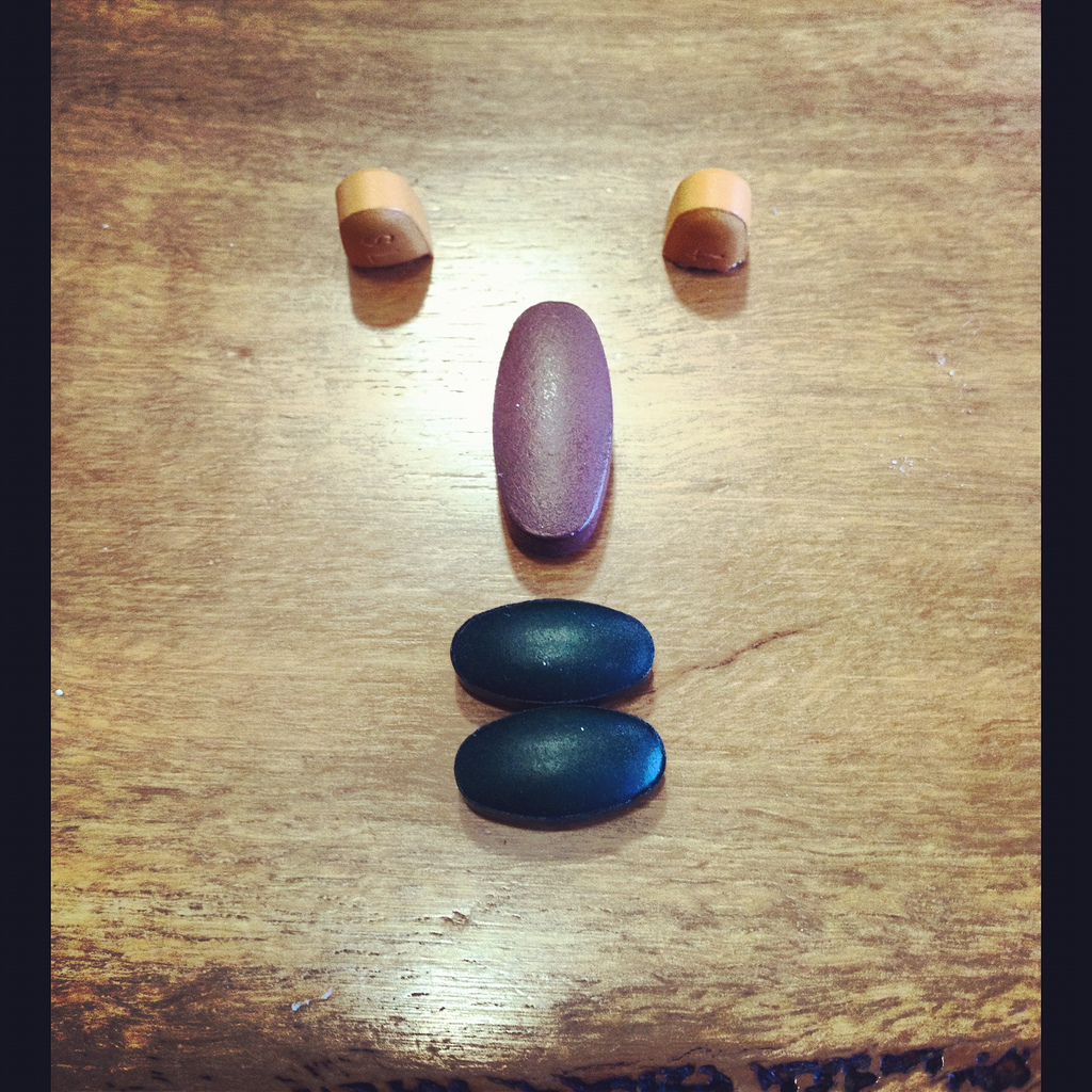 Pill Face- Pills with Personality™ by Eran Thomson / Find them all at http://PillFace.com
