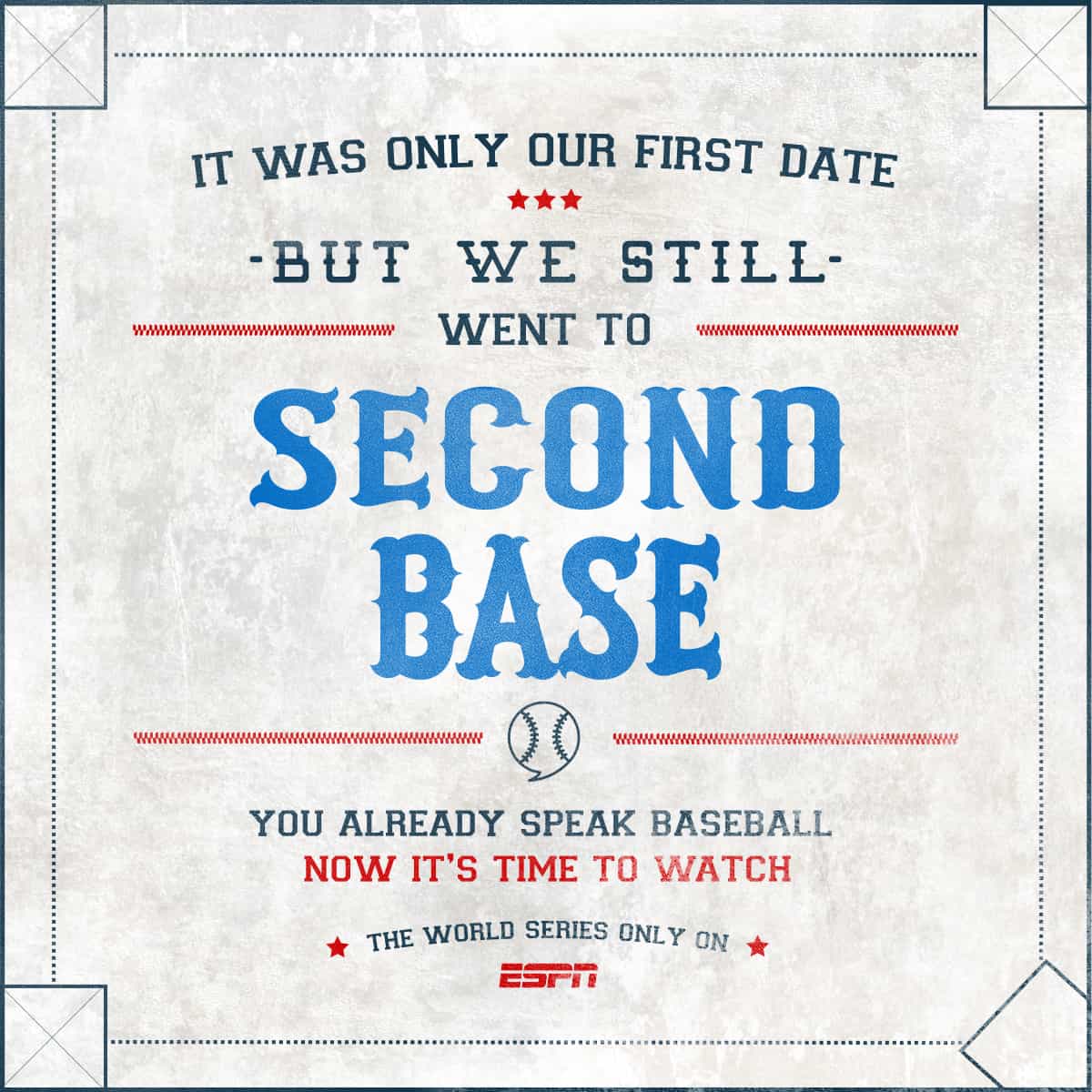 ESPN World Series Baseball Eran Thomson Creative Director, Copywriter